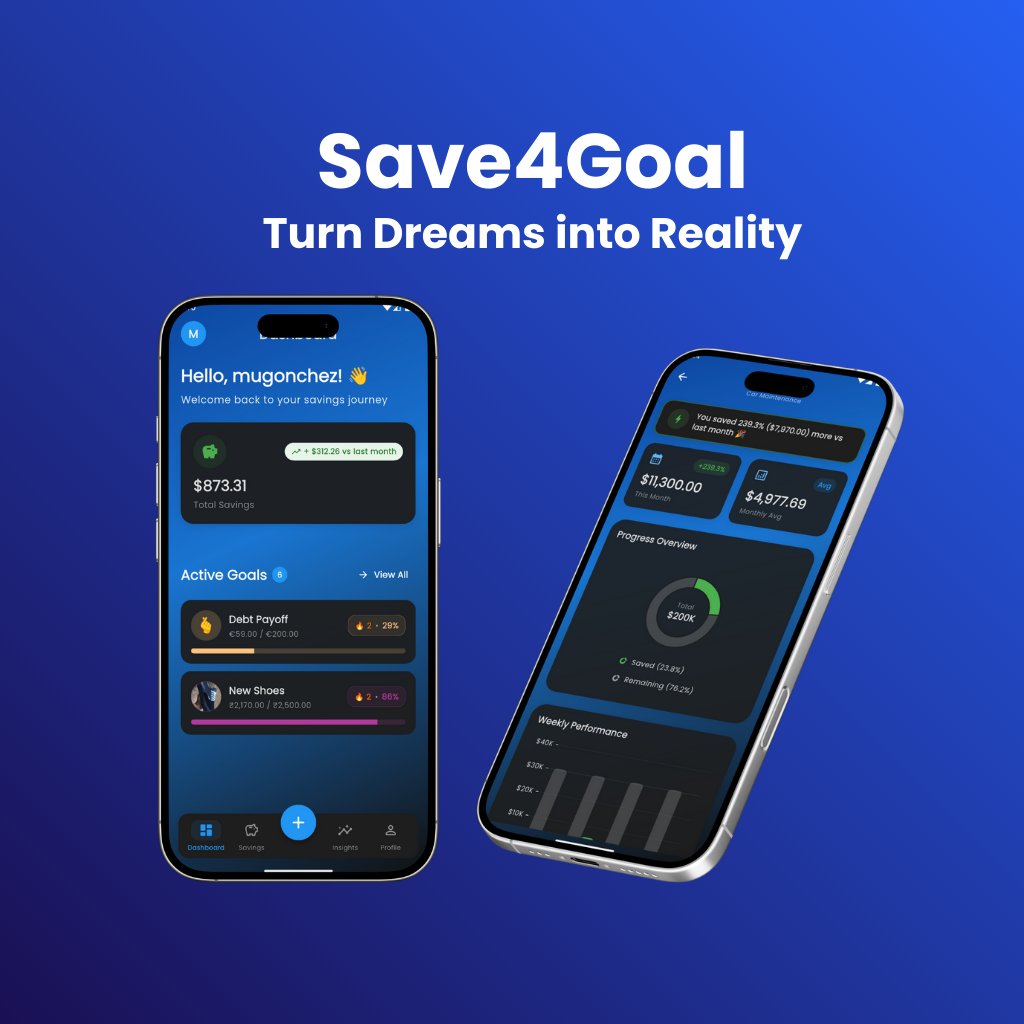 Save4Goal App Interface